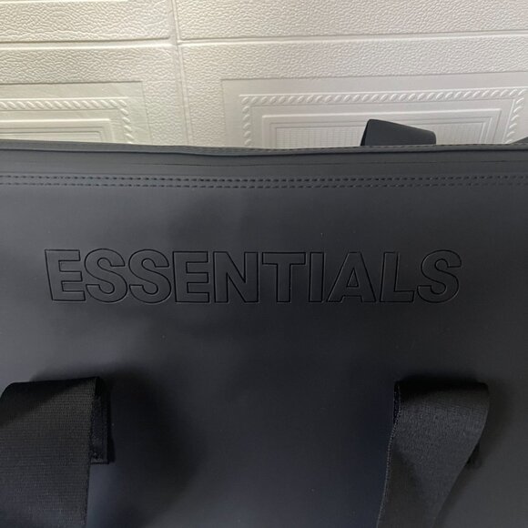 NWT FOG Essentials Duffel Bag Black Fear of God Travel - Picture 5 of 8